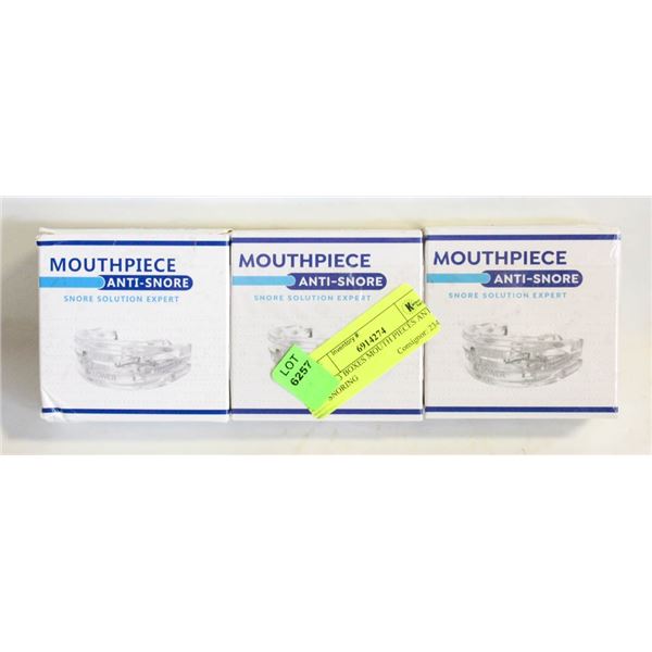NEW 3 BOXES MOUTH PIECES ANTI SNORING
