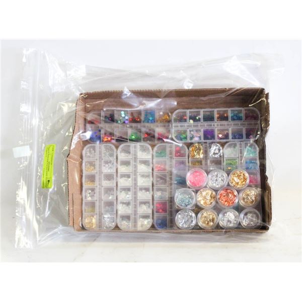 OPEN TESTER PACKS NAIL GLITTER VARIETY