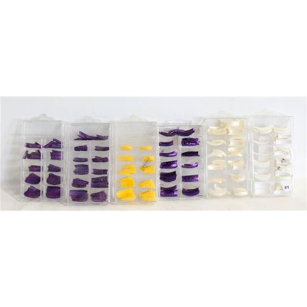 OPEN TESTER PACKS ARTIFICIAL NAILS VARIETY