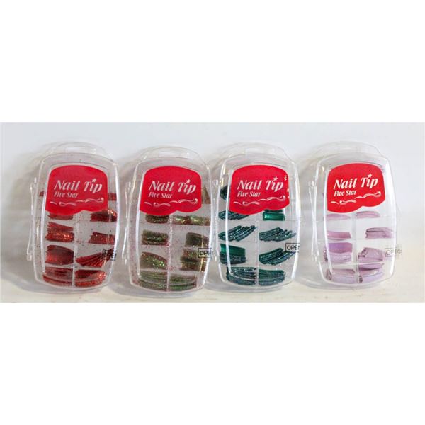 OPEN TESTER PACKS ARTIFICIAL NAILS VARIETY