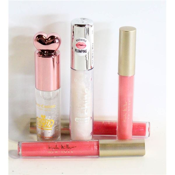 5 NEW LIP PRODUCTS INCL. JUICY COUTURE,