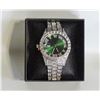 Image 1 : LADIES FASHION WATCH; RHINESTONE BAND & WATCH W/