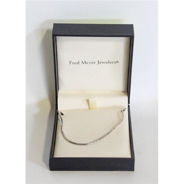 THICK ITALIAN SILVER ROPE CHAIN (MARKED)20"