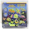 Image 1 : GLOW IN THE DARK ADVENT CALLENDAR WITH 24 SCIENCE