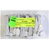 Image 1 : NEW 10 PACK OF USB APPLE LIGHTNING CHARGING