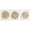Image 1 : 3PCS SELENITE DISC 2.5INCH
