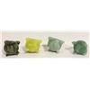 Image 1 : POKEMON CRYSTAL FIGURE 4 PCS