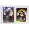 Image 1 : 2 X ORIGINAL ARTIST RENDERINGS AUTOGRAPHED