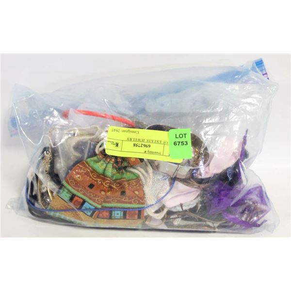 BAG OF ESTATE JEWELRY