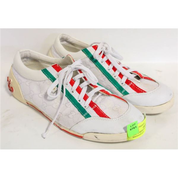 SIZE 10 MENS GUCCI ITALY SHOES-ESTATE