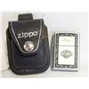Image 1 : HARLEY DAVIDSON ZIPPO LIGHTER & BELT HOLSTER