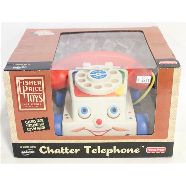 VINTAGE FISCHER PRICE CHATTER PHONE