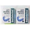 Image 1 : 2 ANTI SNORING MOTHGUARD SIZE SMALL
