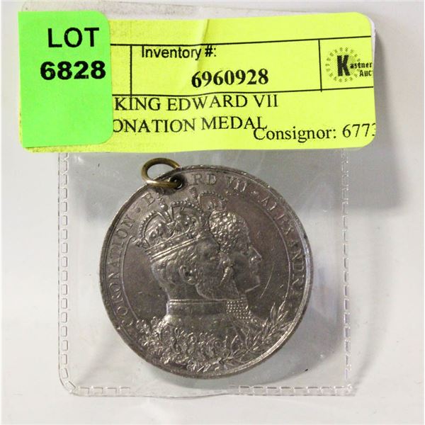 1902 KING EDWARD VII CORONATION MEDAL