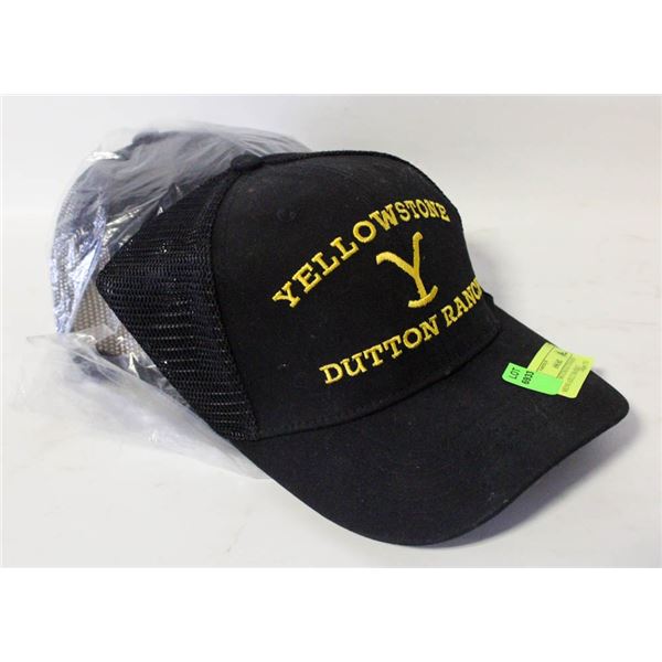 2 YELLOWSTONE DUTTON RANCH MENS ADULT SNAPBACK