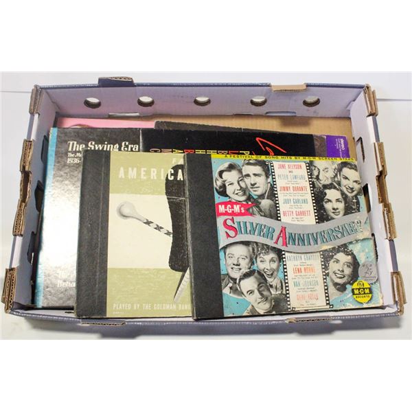 VINTAGE MIXED GENRE OF CLASSIC VINYL RECORDS