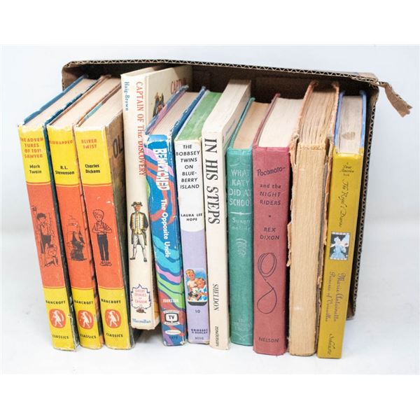 VINTAGE KIDS BOOKS - OLIVER TWIST & MORE