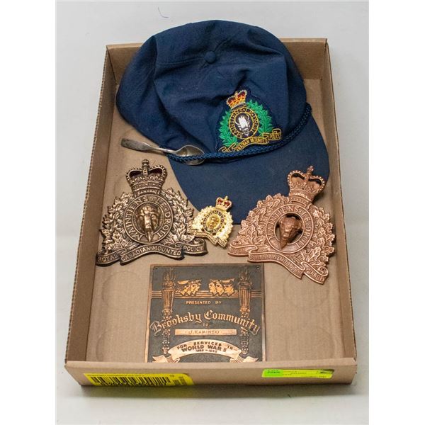 LOT OF ASSORTED RCMP MEMORABLILA