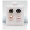 Image 1 : #275- NATURAL AKOYA PEARL EARRING 2 SET