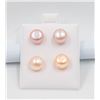 Image 1 : #281- NATURAL AKOYA PEARL EARRING 2 SET
