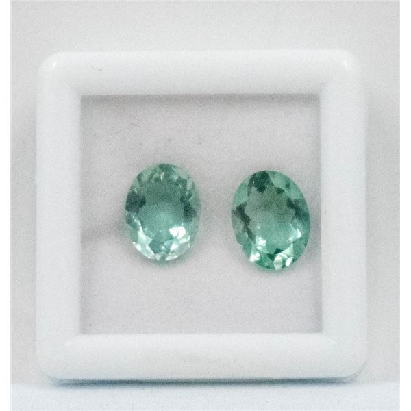 #216-NATURAL GREEN AMETHYST GEMSTONES 3.50CT