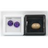 Image 1 : #249-NATURAL OPAL 3.55CT & PURPLE AMETHYST 3.00CT