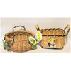 Image 1 : HANDMADE WICKER BASKETS