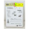 Image 1 : STAMPIN UP GREETINGS FROM SANTA STAMP SET