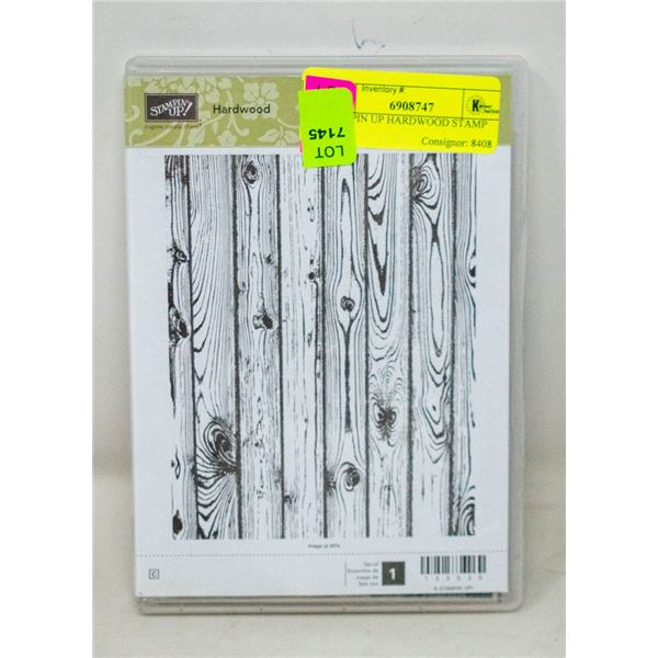 STAMPIN UP HARDWOOD STAMP SET