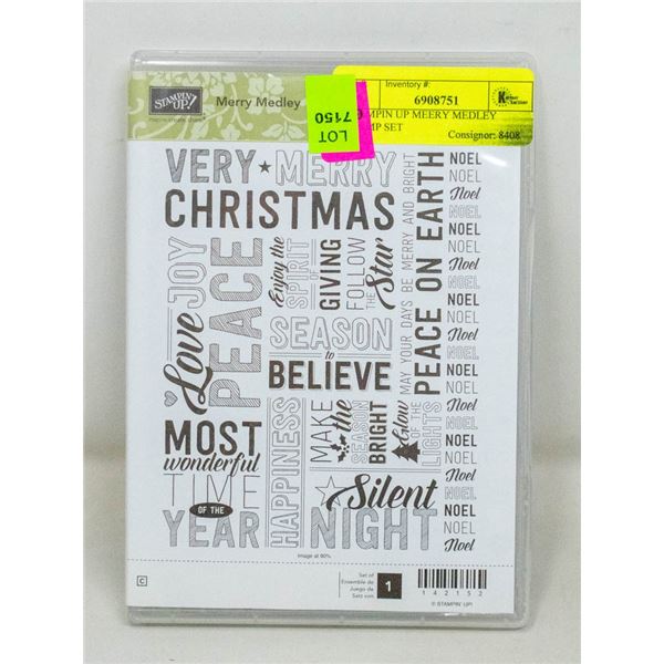 STAMPIN UP MEERY MEDLEY STAMP SET