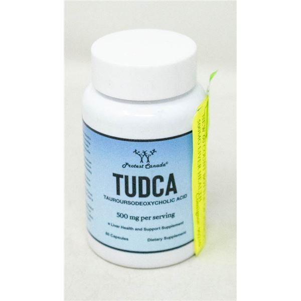 NEW 60 COUNT BOTTLE OF TUDCA 500MG LIVER HEALTH