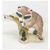 Image 1 : CYBIS "RUFFLES THE RACCOON" PORCELAIN FIGURE 8"