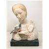 Image 1 : CYBIS "MADONNA WITH BLUE BIRD" PORCELAIN BUST