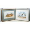 Image 1 : 2 FRAMED 'WETASKIWIN CHURCH" PRINTS