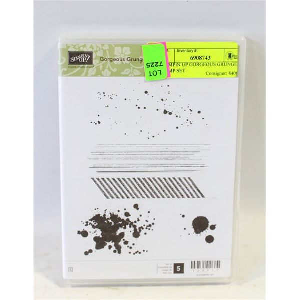 STAMPIN UP GORGEOUS GRUNGE STAMP SET