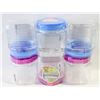 Image 1 : 6X 1L NAYASA PLASTIC CONTAINERS