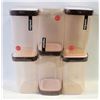 Image 1 : 6 1.5L NAYASA PLASTIC CONTAINERS