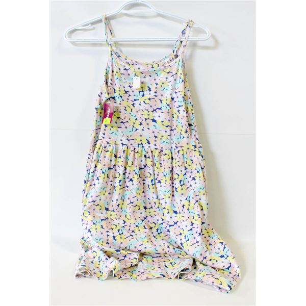 BELLA AND BIRDIE KIDS COLORFUL FLORAL SLEEVELESS