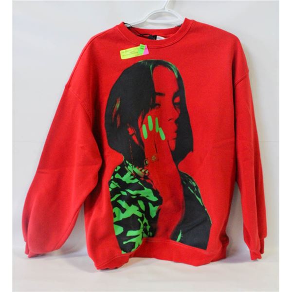 BILLIE EILISH SWEATSHIRT - LARGE