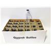 Image 1 : 24 BOTTLES / 250ML CLEAR GLASS WITH VINYL CAP