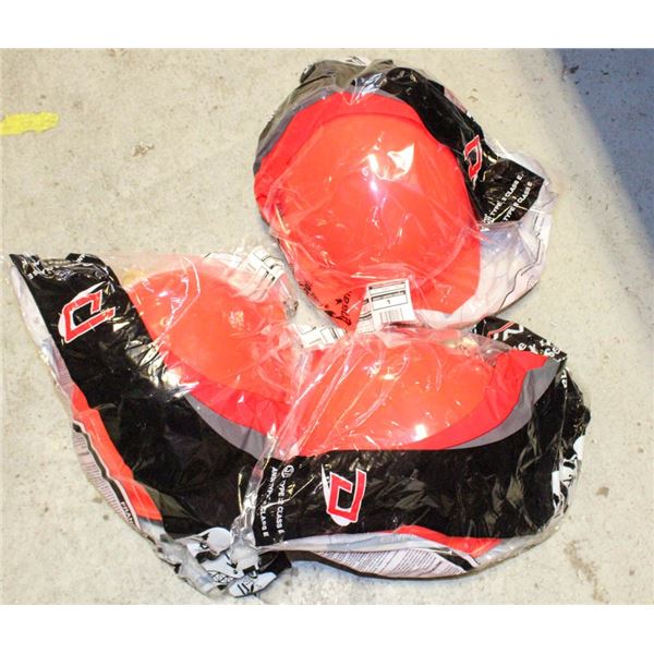 3 NEW DYNAMIC- HARD HATS