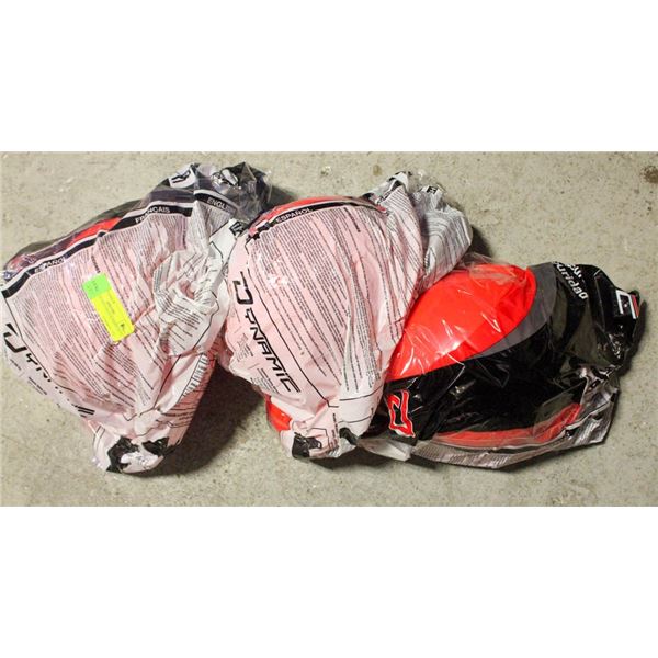3 NEW DYNAMIC- HARD HATS