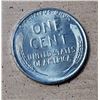 Image 2 : 23)  USA 1943 STEEL LINCOLN/WHEAT PENNY, MADE