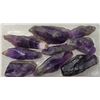 Image 1 : 4) LOT OF 100 CT ROUGH AMETHYST GEMSTONES