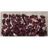 Image 1 : 5) LOT OF 100 CT ROUGH GARNET GEMSTONES