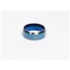Image 1 : NEW SIZE 8 BLUE BAND WITH BUTTERFLIES AND MUSIC