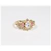 Image 1 : NEW SIZE 9 GOLD TONE ZIRCONIA  PRINCESS DESIGN