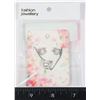 Image 1 : NEW RHINESTONE AND FAUX PEARL CAT STUD EARRINGS
