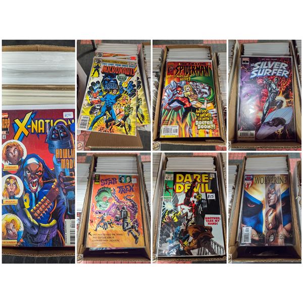 FEATURED COMIC LONG BOXES