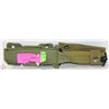 Image 1 : NEW JOOWES TACTICAL OUTDOORS GREEN UTILITY KNIFE